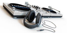 Image of DJ equipment